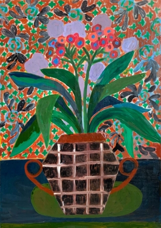 LOVE LETTER TO MATISSE - Acrylic on Wooden Panel - 42 x 59.5 cm