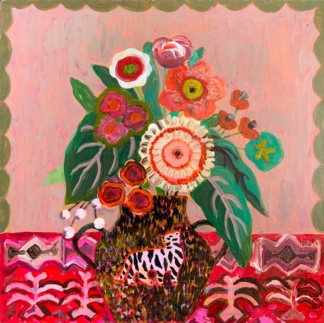 KING OF KINGS - Acrylic on Wooden Panel - 42 x 42 cm - SOLD